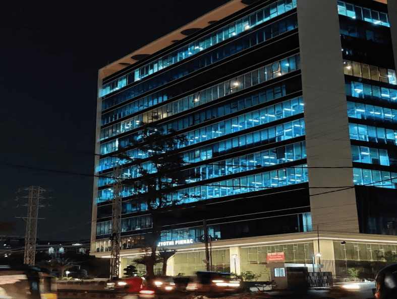Person working at desk